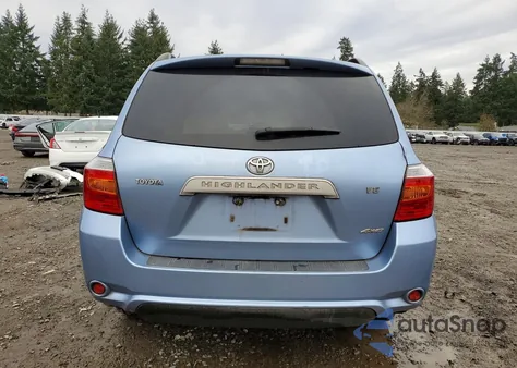 2008 Toyota Highlander Base z USA, uszkodzony, nr VIN JTEES41AX82007225